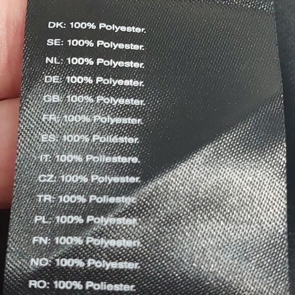 Rains Men's XL Addis Fleece Half Zip x GQ Black Lightweight Pullover NEW! - Picture 7 of 11